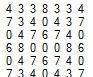 The Symmetrical Magic Square