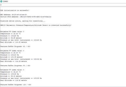 Running the Model on XIAO BLE to Make Predictions on Sun Damage Risk Levels