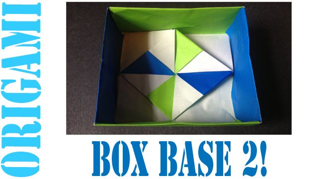 How to Make an Origami Box Base (Ver. 2) - TCGames [HD]
