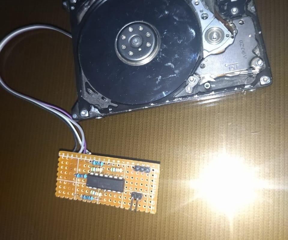 Use Hard Disk Motor to CONTROL ALMOST ANYTHING!