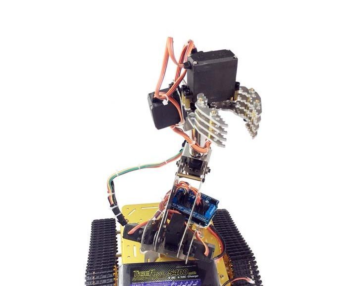 Mobile Robot Arm DoArm S7 by Wifi Arduino Uno R3