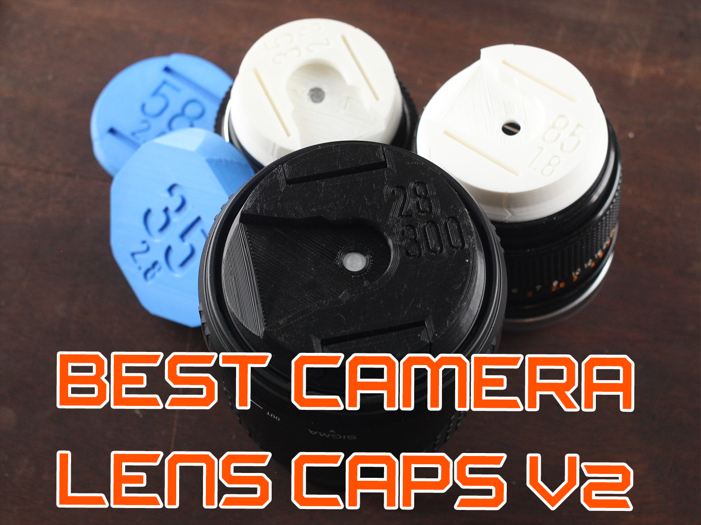 Best DIY Camera Lens Caps V2.0 5 Steps (with Pictures) Instructables