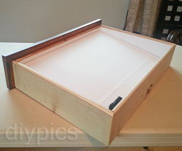 Built-in Wireless Light Box With Secret Storage. : 4 Steps (with ...