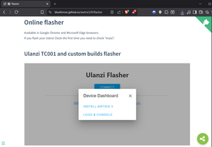 Flashing AWTRIX 3 on the ESP32