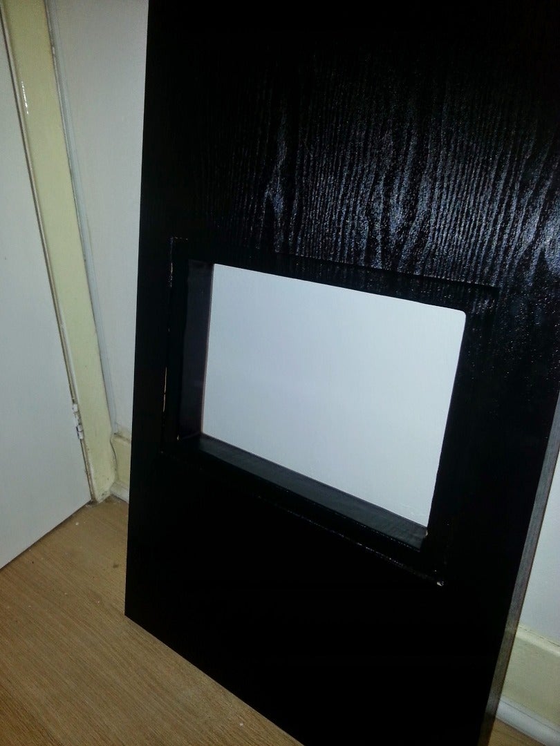Covering the Table Top & LED's Installed