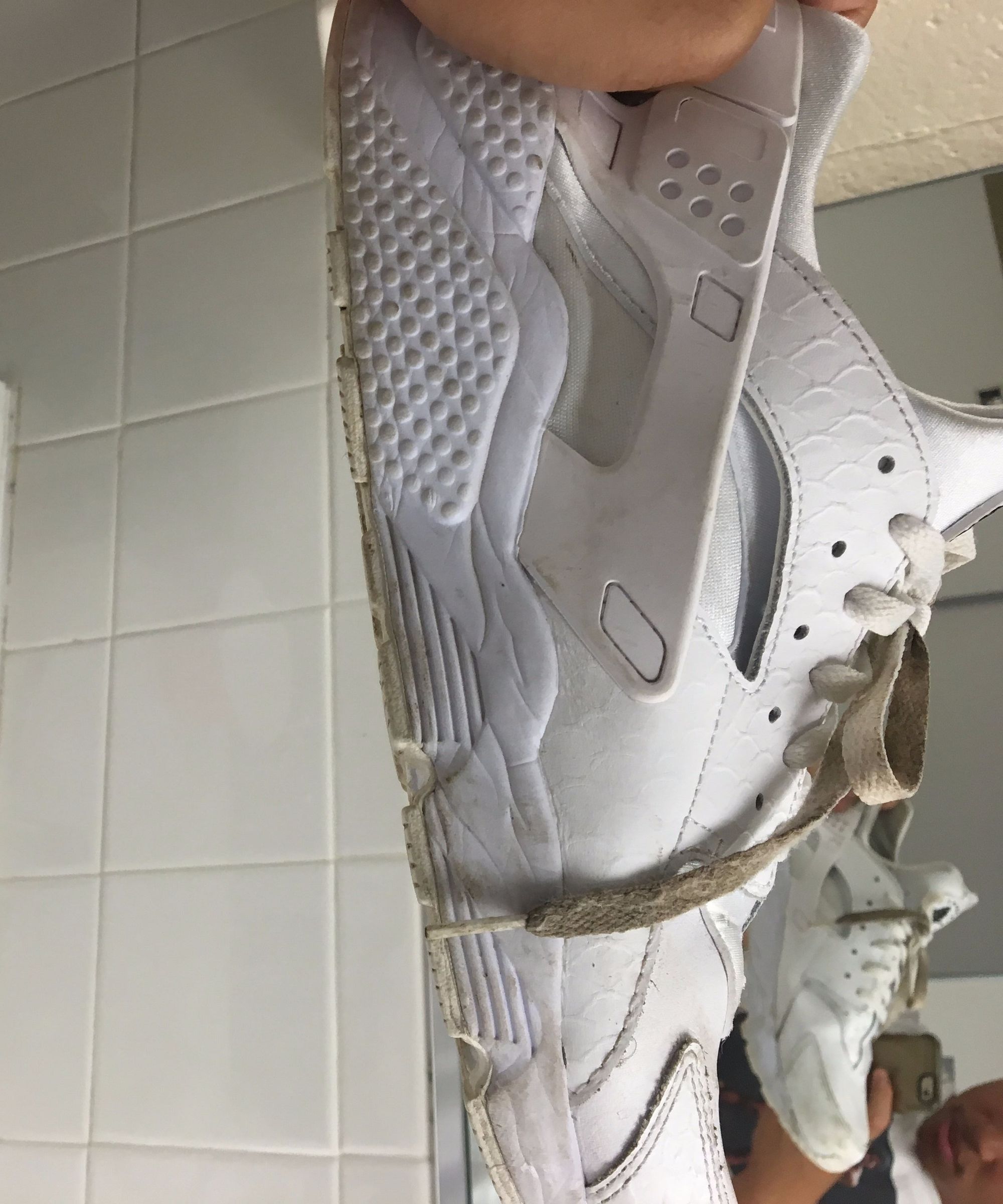 How to Clean White Shoes- by Carter Byrd