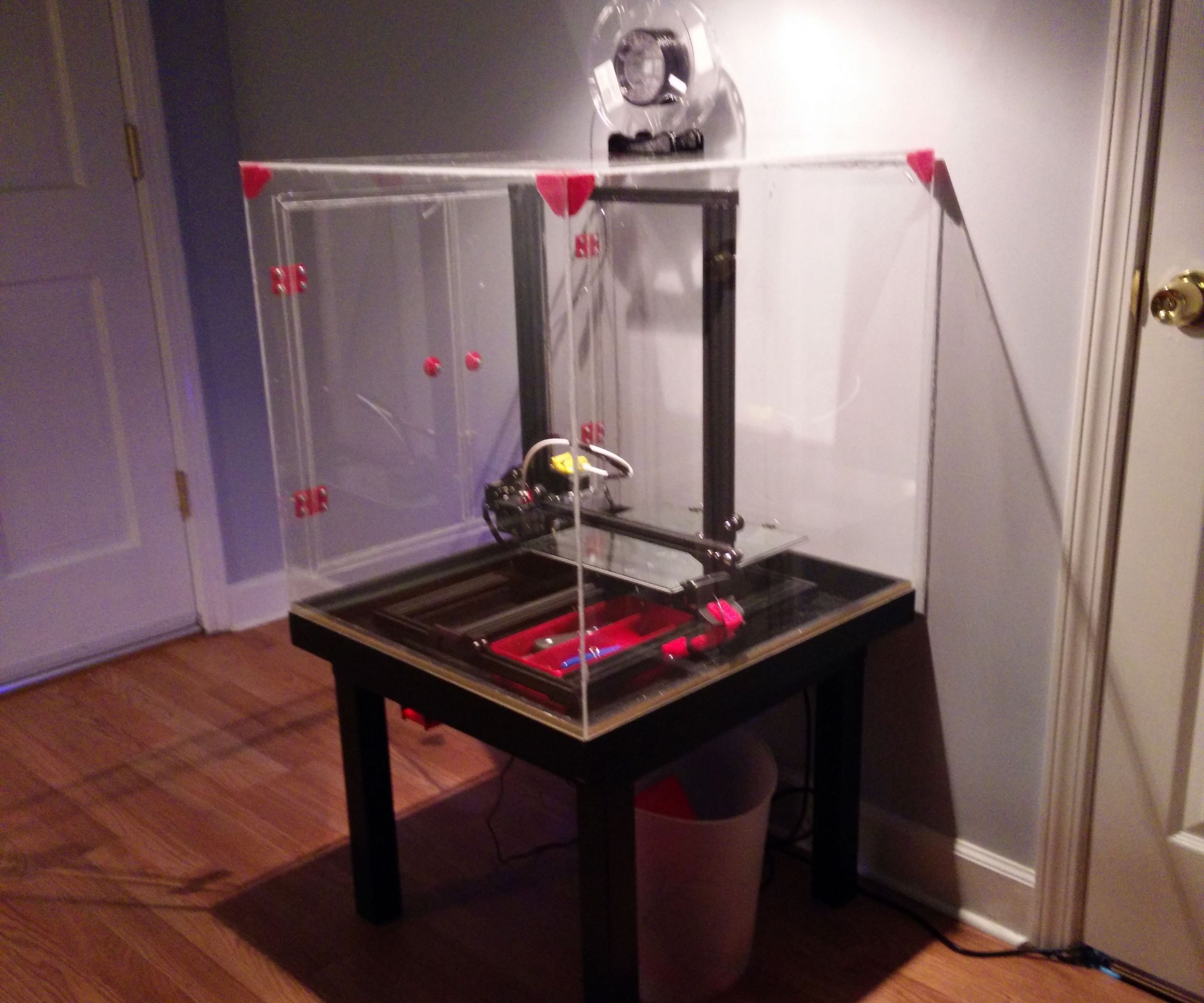 Clear Enclosure for Creality CR-10 3d Printer