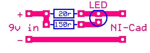 Simple Ni-cad Battery Charger With Led Indicator