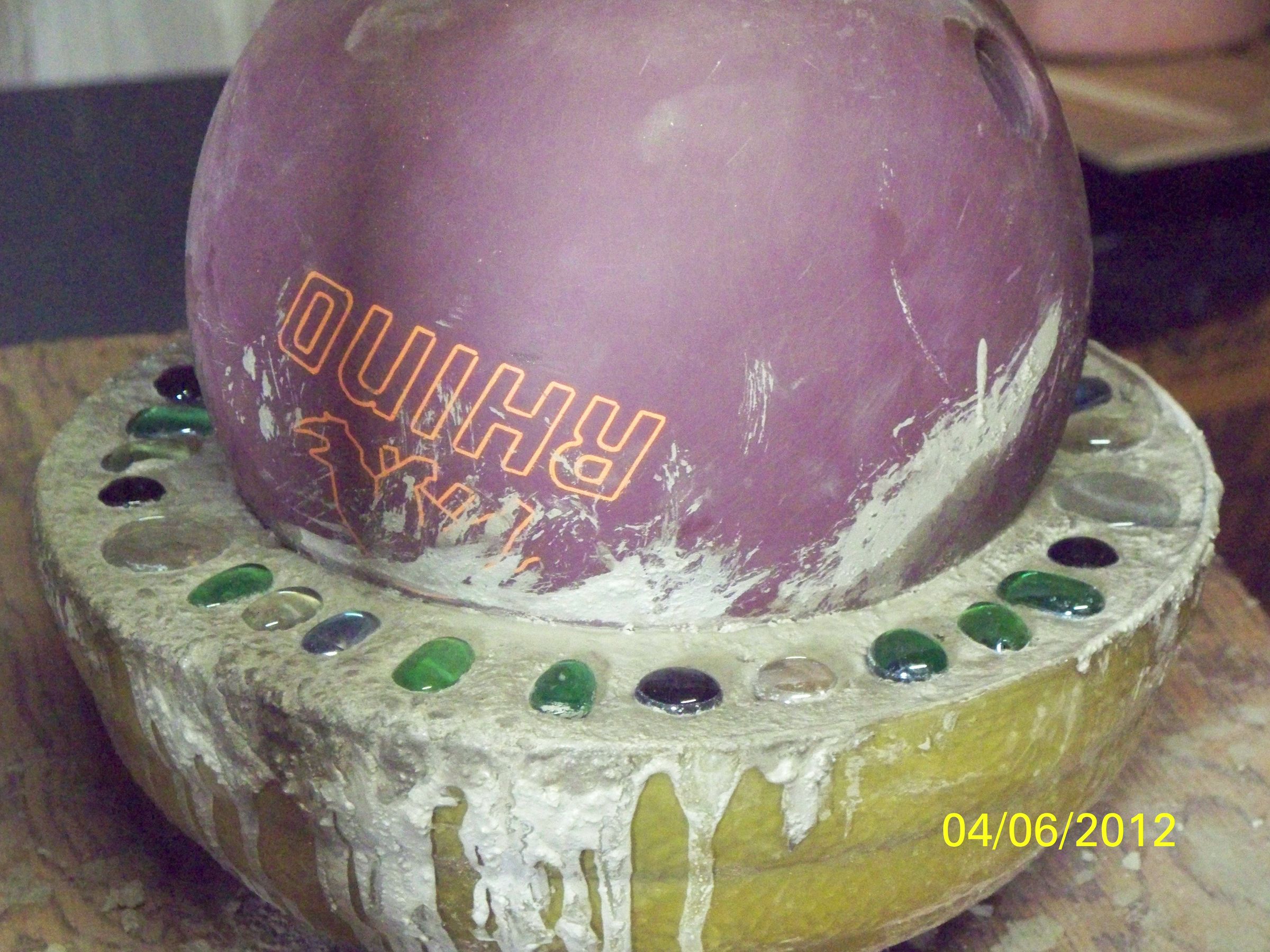 How to Make a Bowling Ball Planter 9 Steps (with Pictures