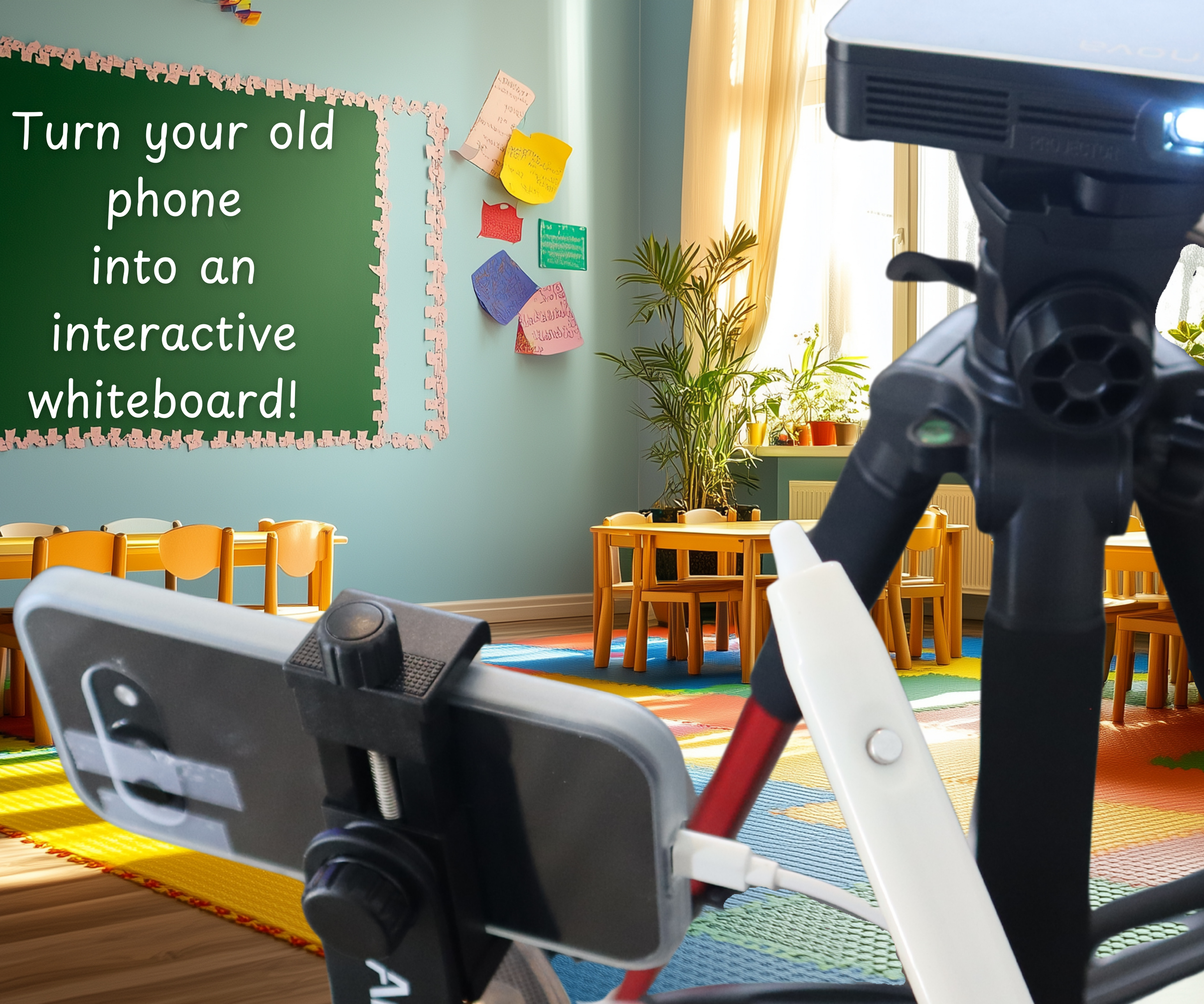 Turn Your Old Phone Into an Interactive Whiteboard for Under $30