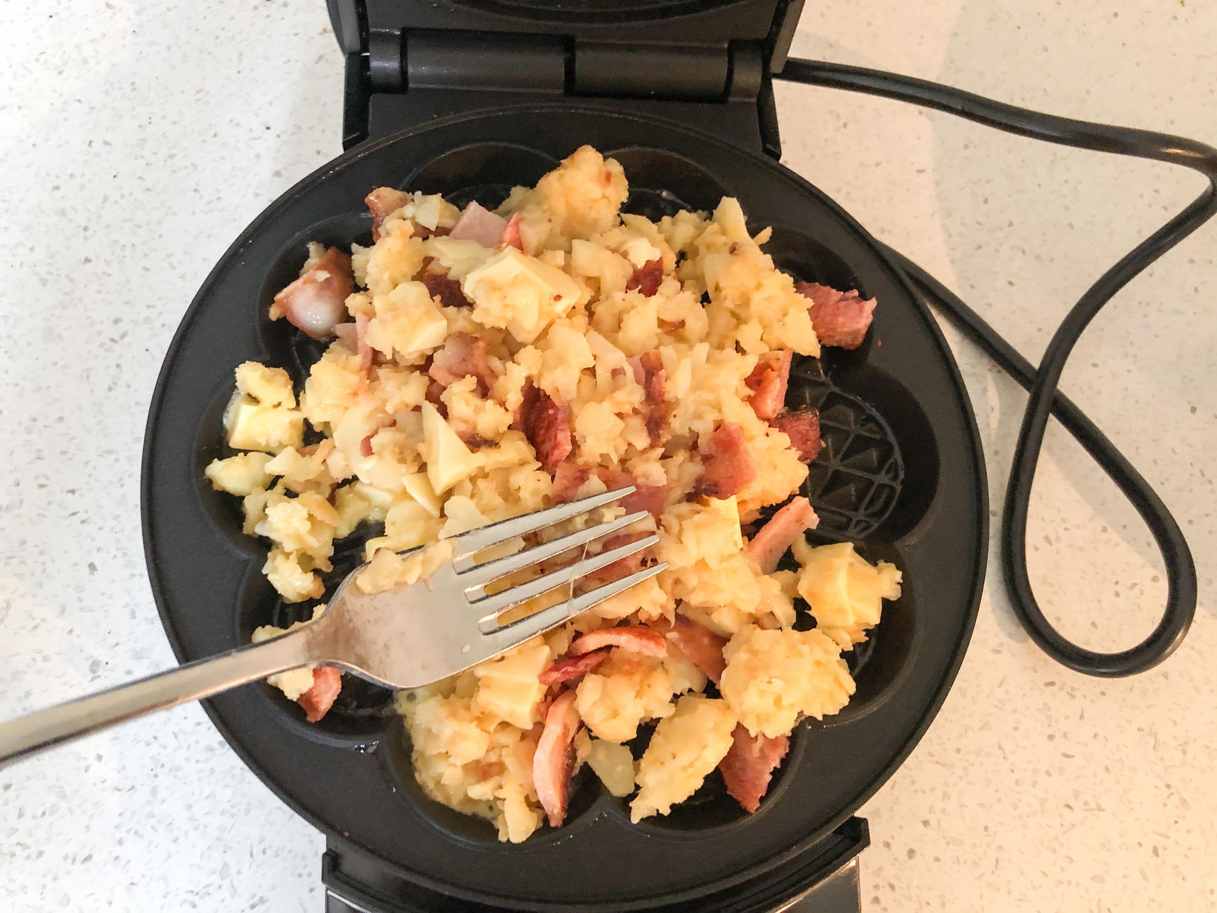 HASHED Hash Brown WAFFLE 7 Steps (with Pictures) Instructables