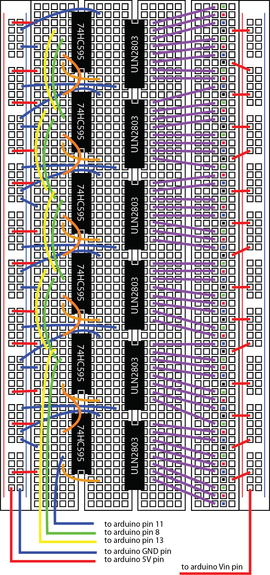 RainBoard - RGB LED Rainbow Fader : 19 Steps (with Pictures