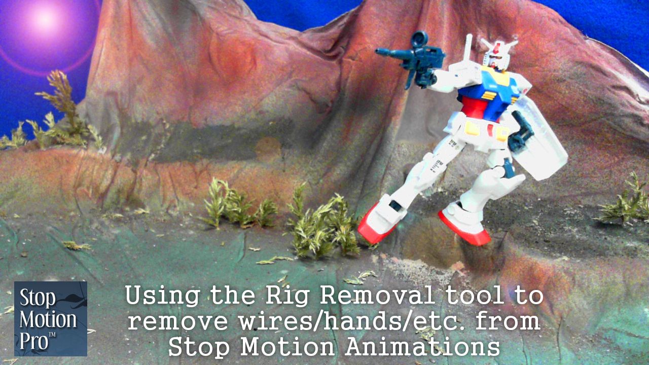 Using Rig Removal Tool in Stop Motion Pro 7