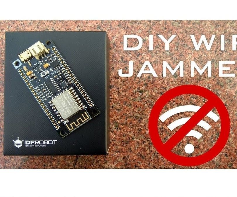 Wi-Fi Jammer From an ESP8266 | WiFi Jammer/ Deauther
