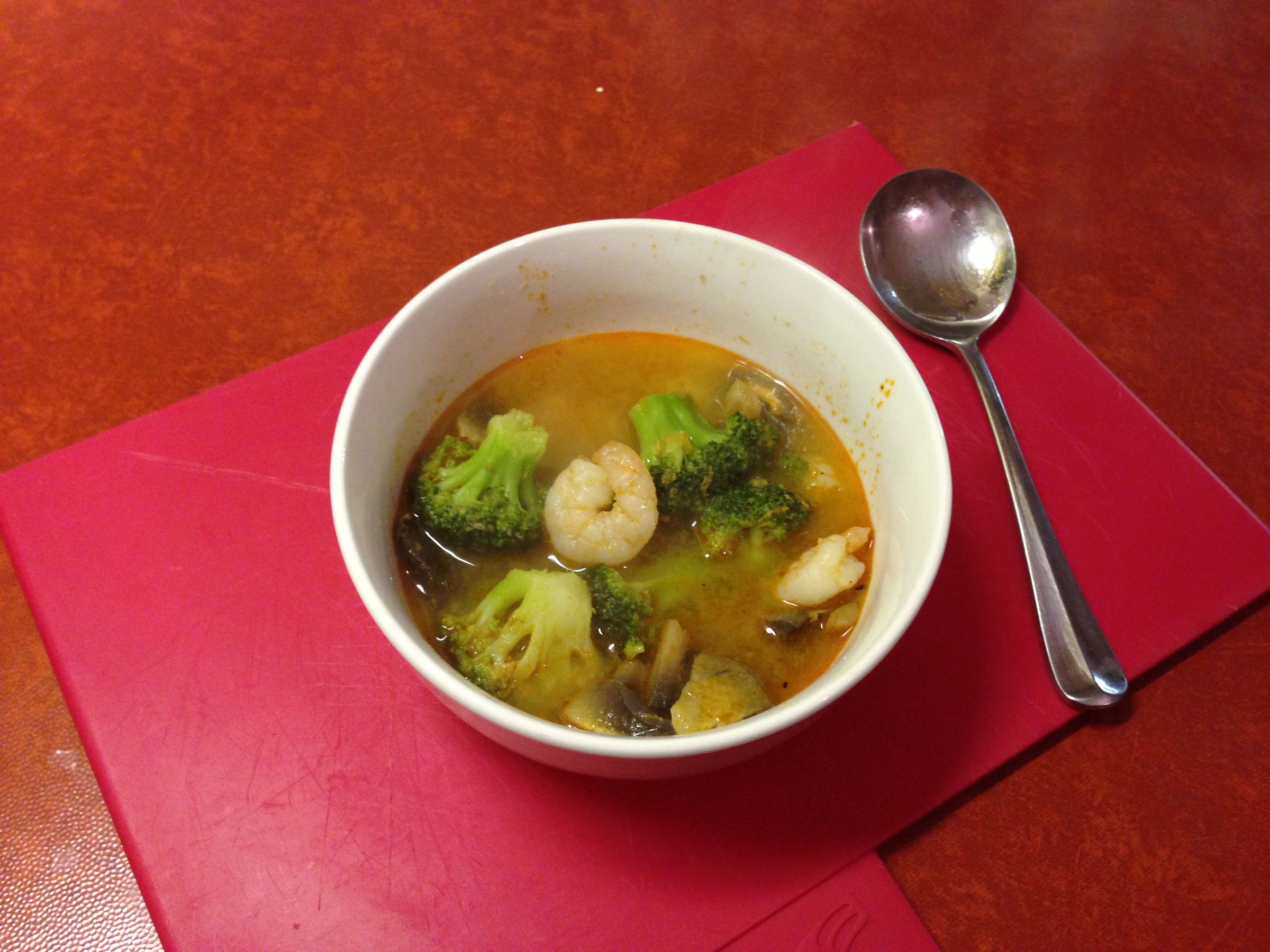 Quick and easy Tom Yum Soup