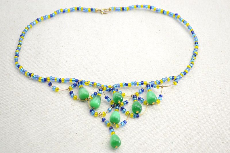 DIY Layered Necklaces in Ancient Egyptian