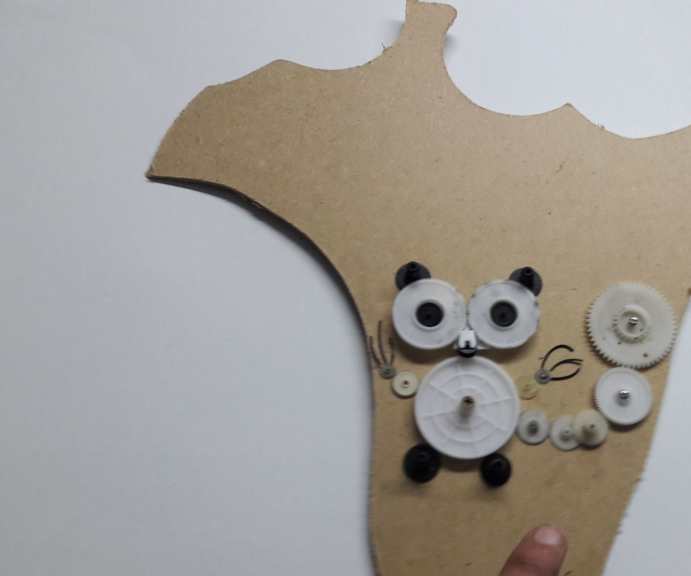 Cute Gears Monkey Mort