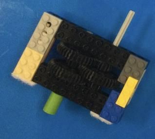 Create Lego Gearbox to House on Fan