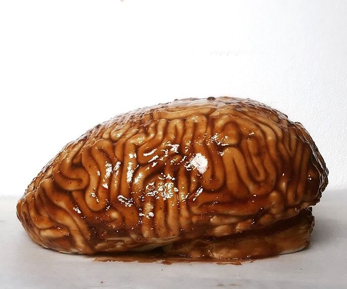 Red Velvet Brain Cake