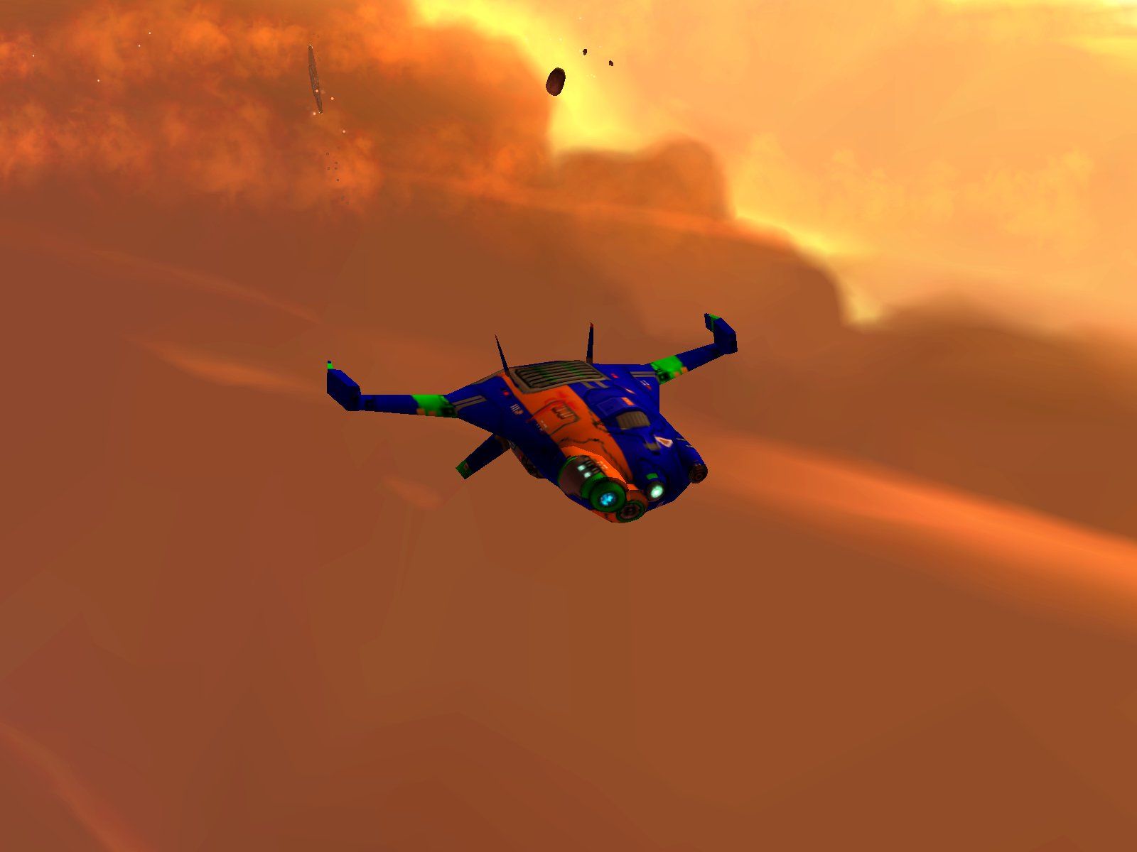 Mutating a Homeworld 2 Scout Ship