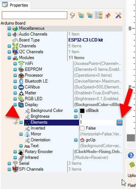 In Visuino Set Components
