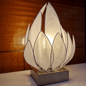 Transforming Toilet Paper Into a Beautiful Lotus Flower Lamp