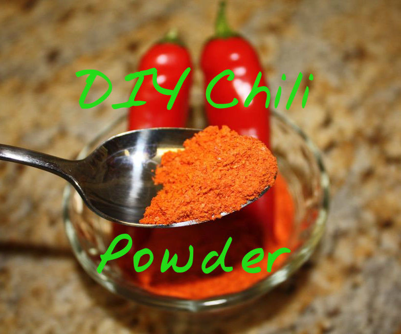 Make Fresh Chili Powder
