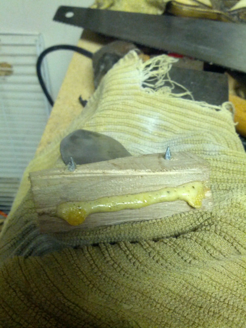 Adding a Handle to Your Knife: Sanding Handle