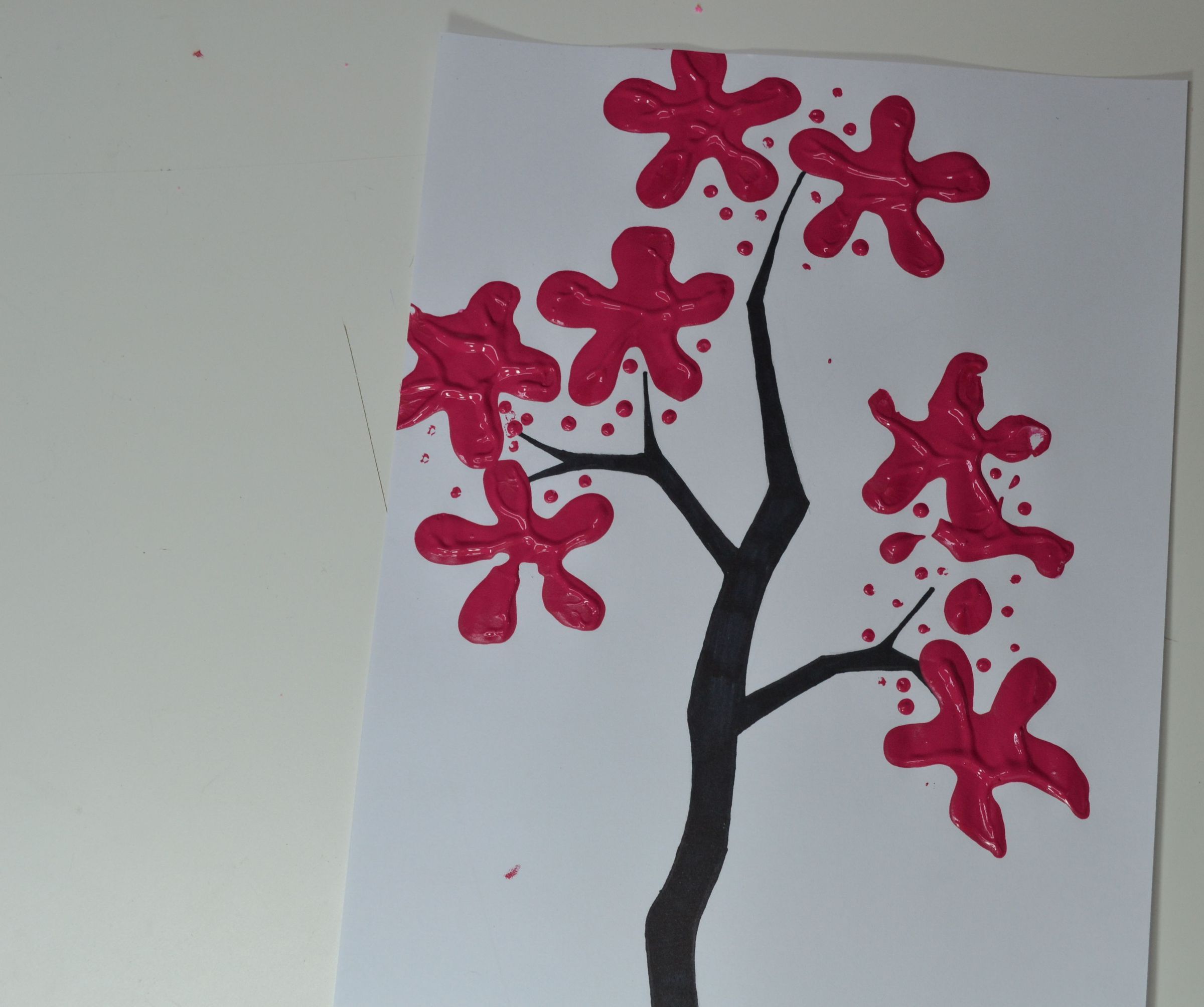 How to Make a Cherry Branch