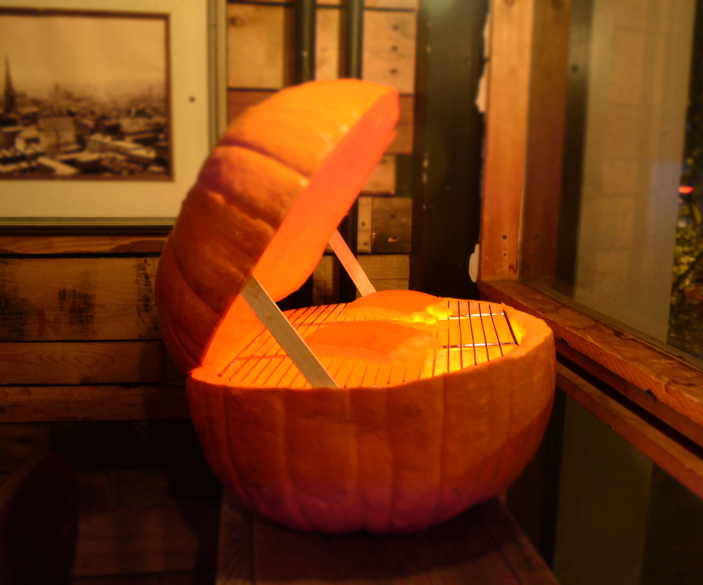 Smoking Pumpkin BBQ