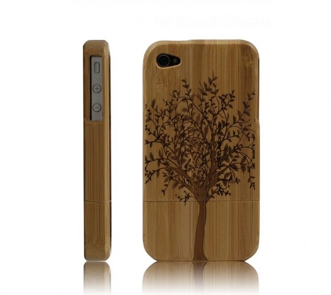 Hand Carved Bamboo Case