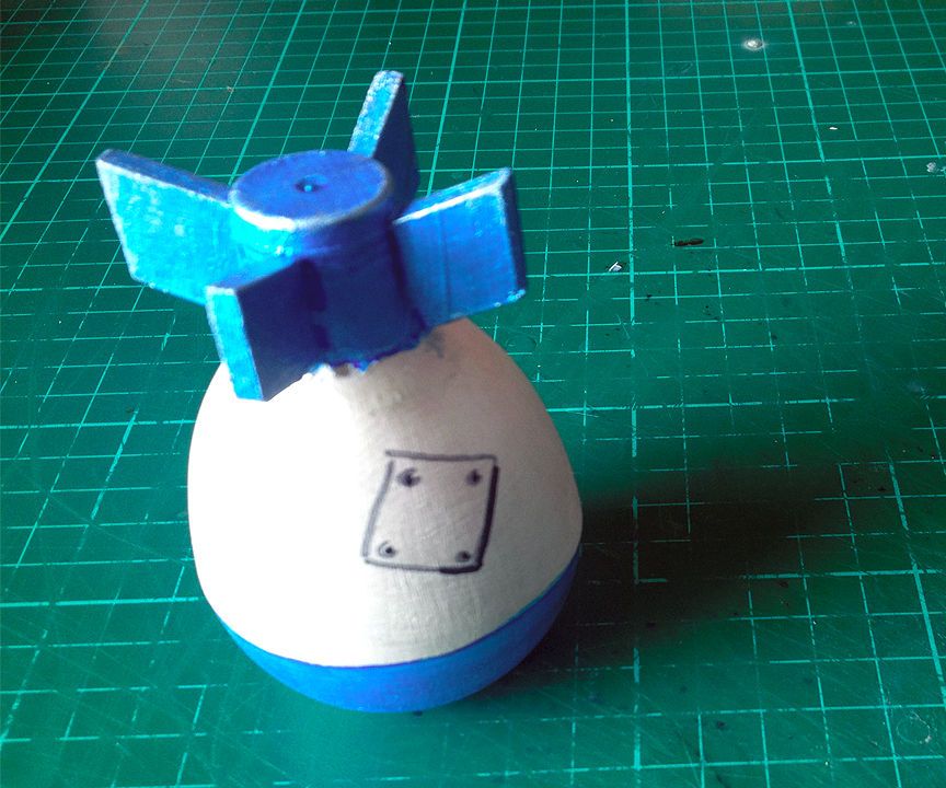 Boom Beach Bomb Prop