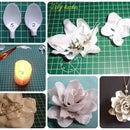 Plastic spoon flower (DIY)