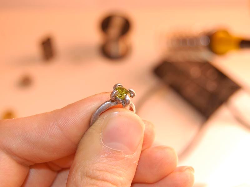 The Soldering Tin Wire Ring