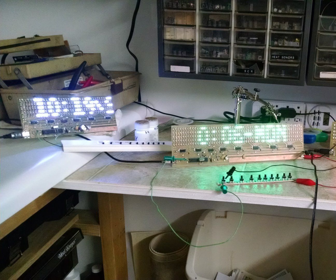 LEDs on Pcb
