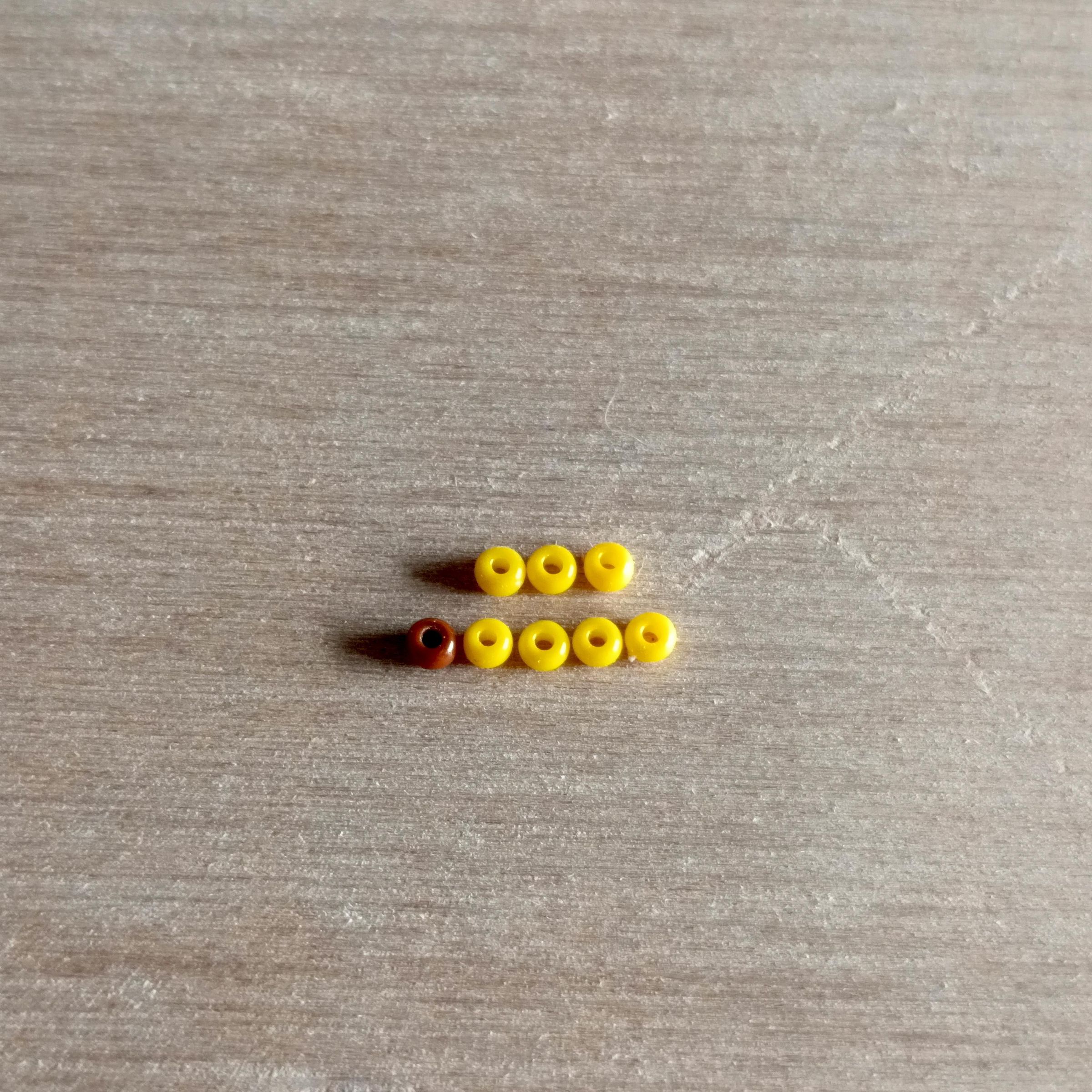 Fancy Beaded Mini Flower Studs