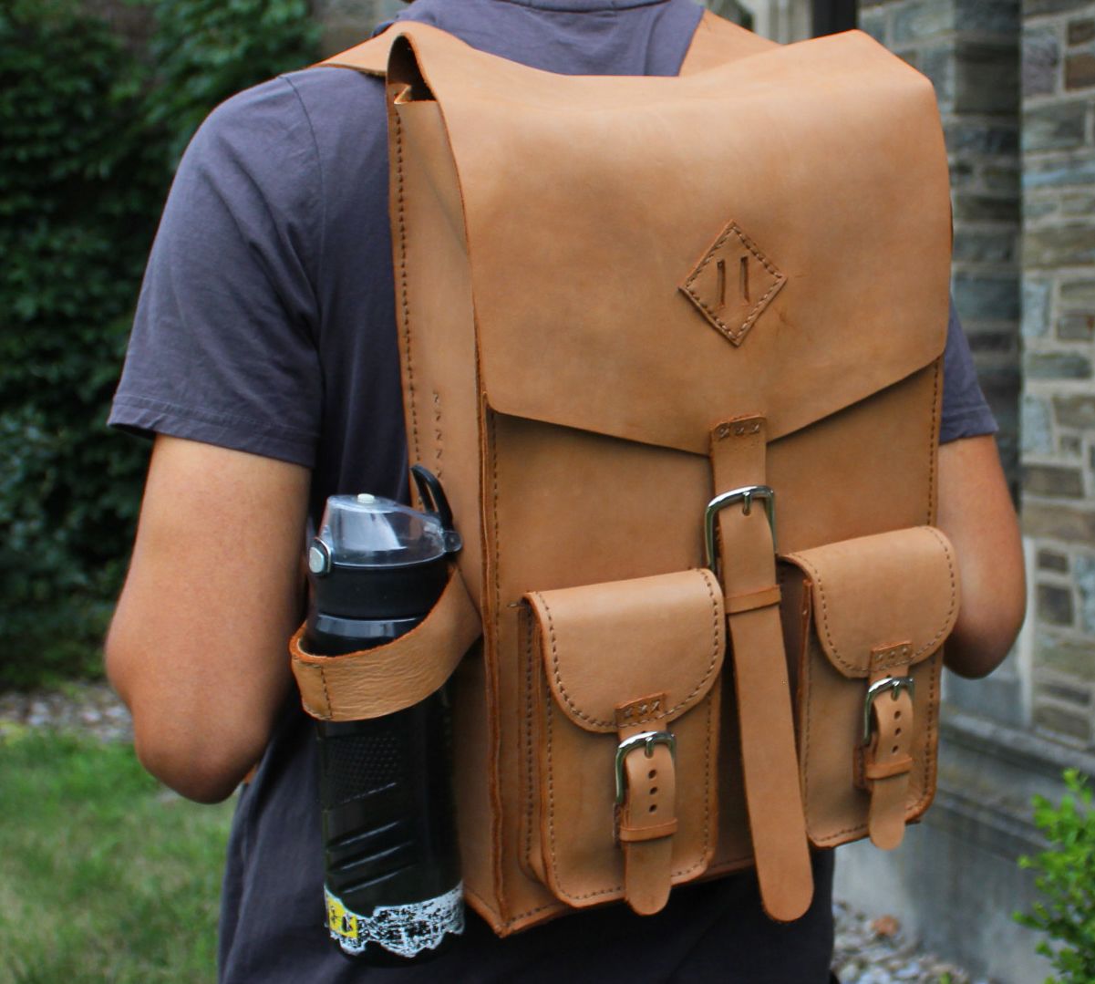 Hand Stitched Leather Backpack 10 Steps (with Pictures) Instructables