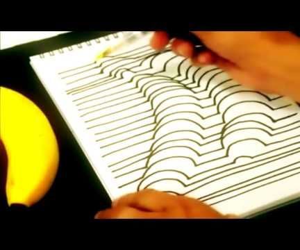 How to Draw a 3D Drawing on Paper