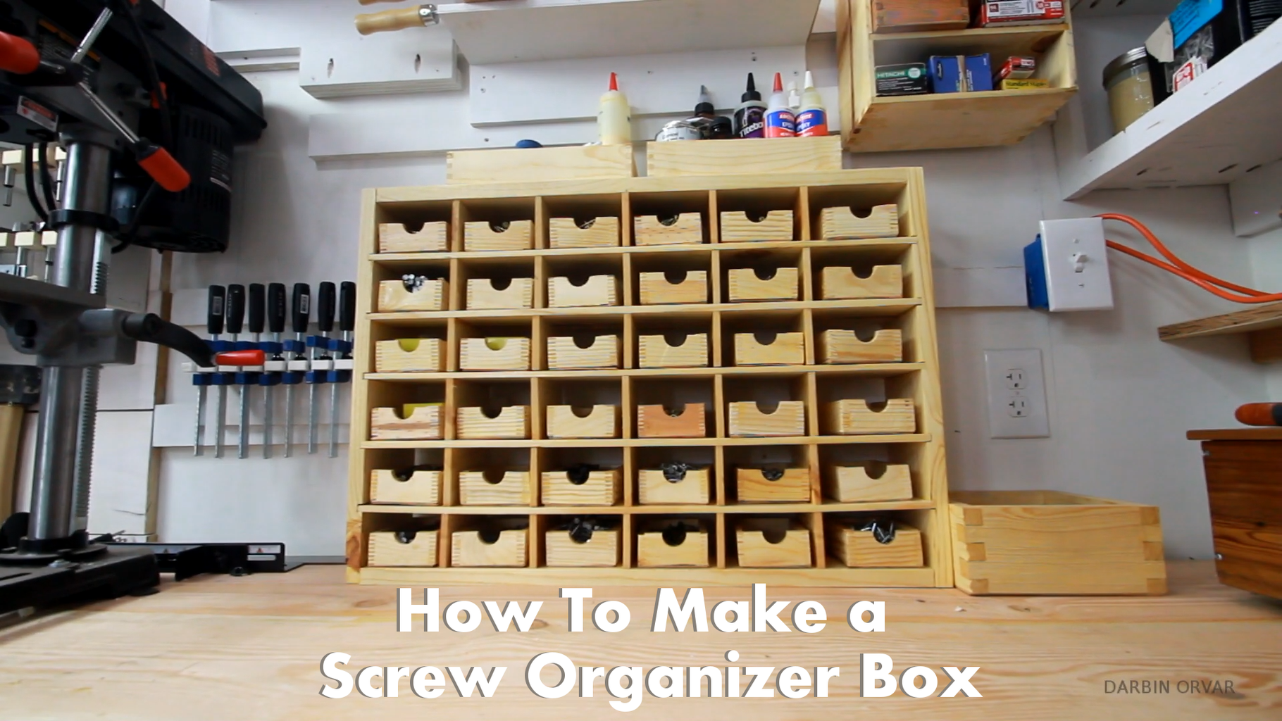 How to Make an Organizer Box for Storing Screws : 10 Steps (with Pictures)  - Instructables