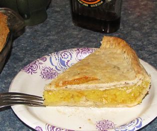 Homemade Shaker Orange Pie 