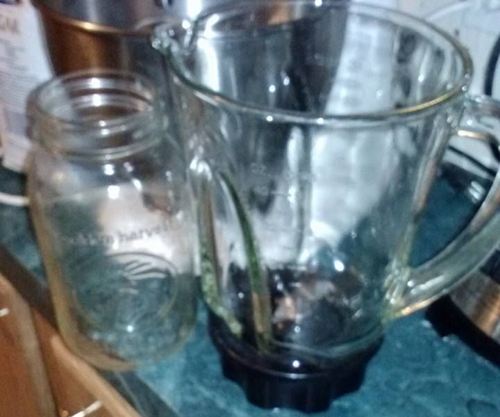 Mason Jar Blender Hack 5 Steps Instructables