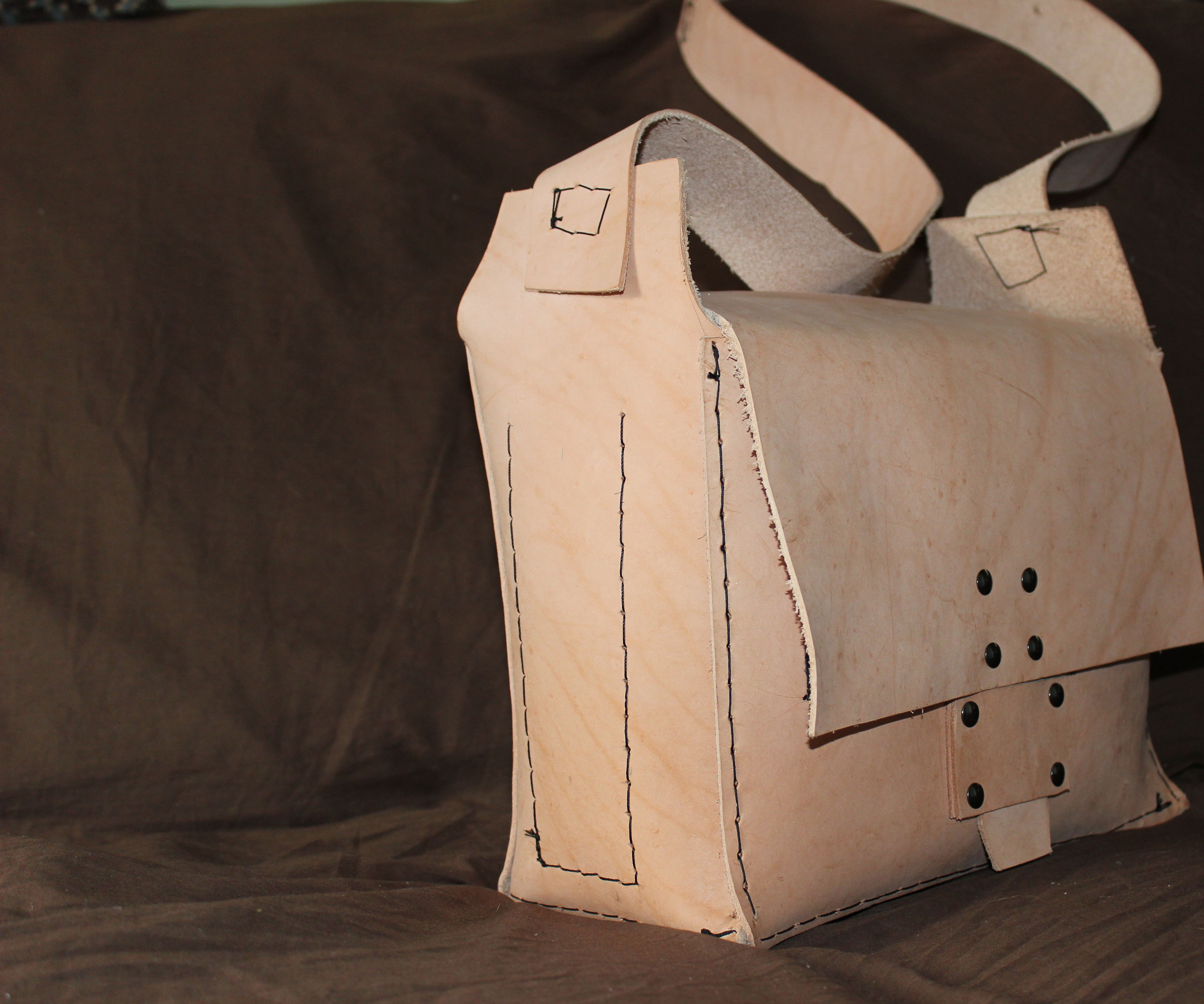 How to make a Leather Possibles Bag for your Modern Muzzle Loader