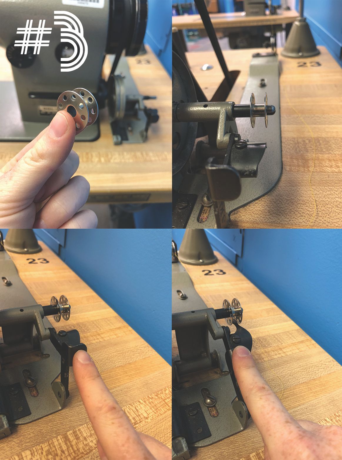 How to Thread a Juki Industrial Sewing Machine 8 Steps (with Pictures