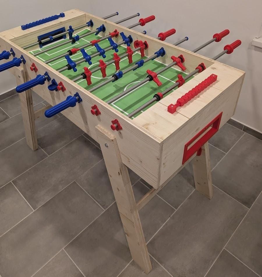 Kid-Sized DIY Foosball Table