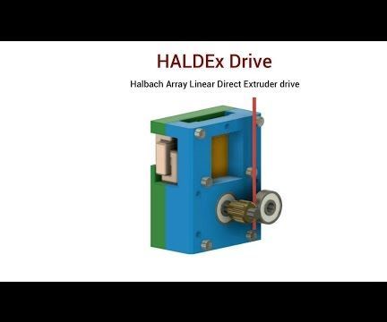 Linear Direct 3D Printer Extruder Drive. Fusion 360.