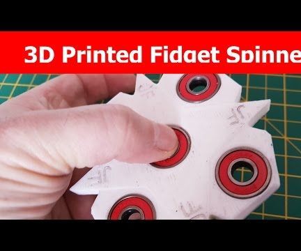 3D Printed Fidget Spinner