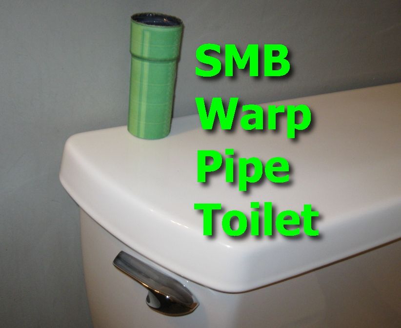 Super Mario Bros. Warp Pipe Sound Effect Toilet Touch Sensor