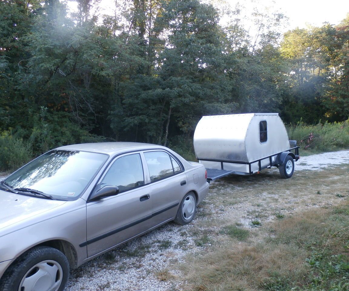 Teardrop Trailer With Off-grid Solar