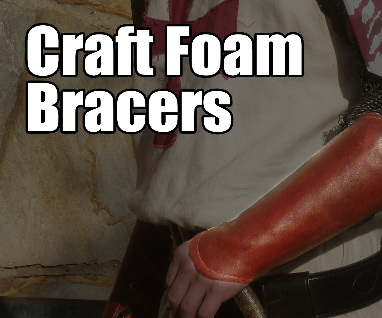 Craft Foam for Leather Bracers