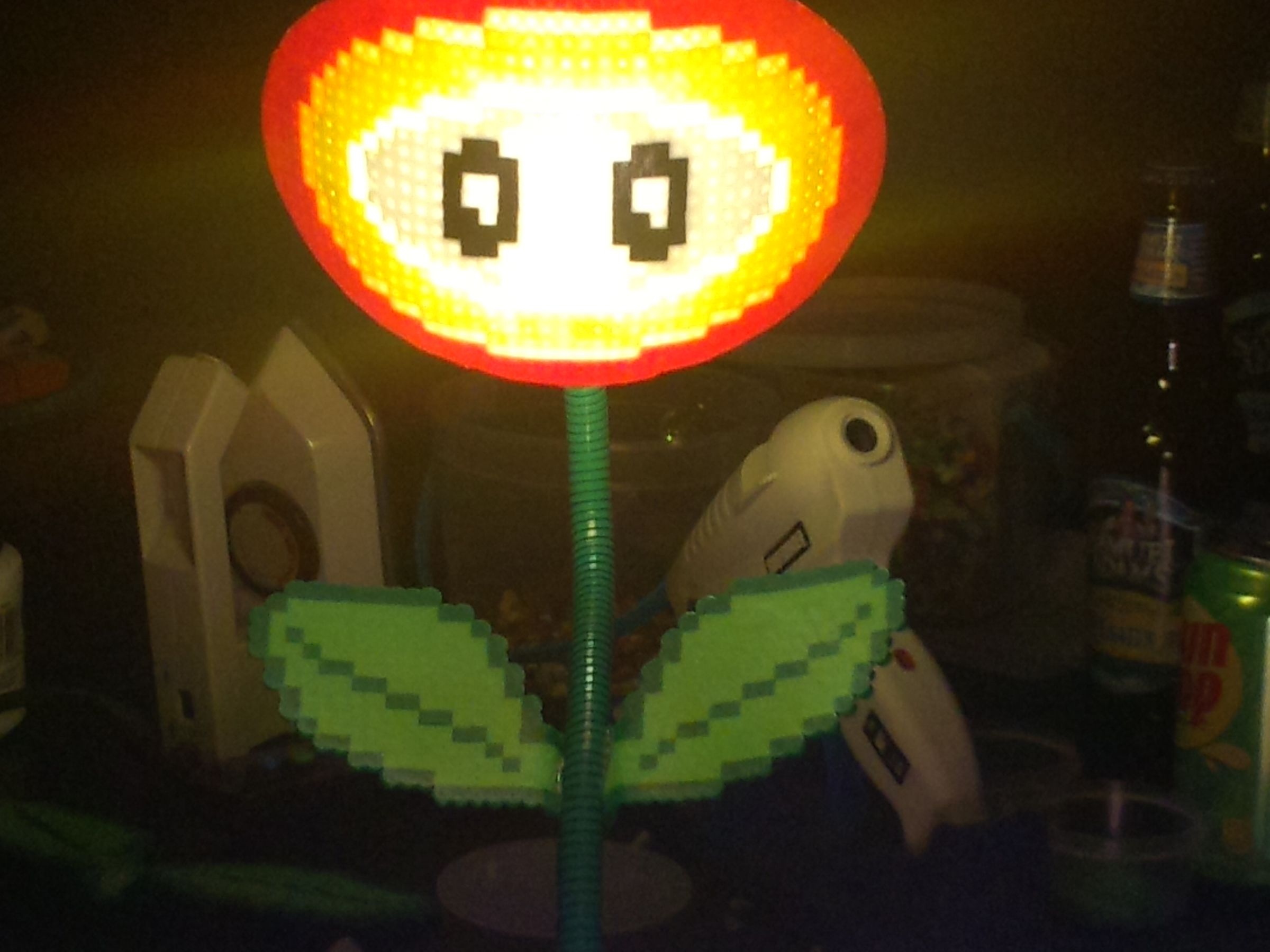 Mario Fireflower Lamp